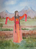Armenian Costume Painting