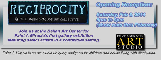 Paint A Miracle - Group Art Show at the Belian Art Center in Troy, Michigan